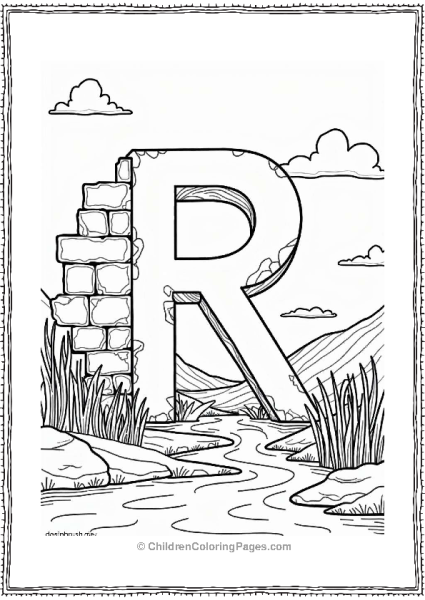 Ruins By The River Free PDF Printable