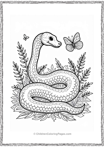 Snake Among The Ferns Free PDF Printable