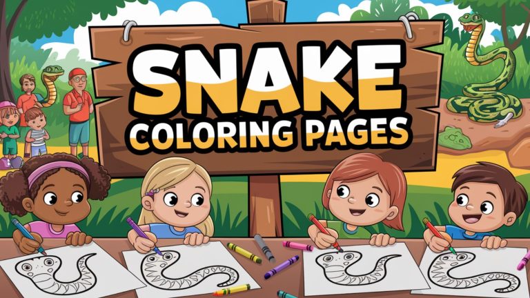 Snake Coloring Pages