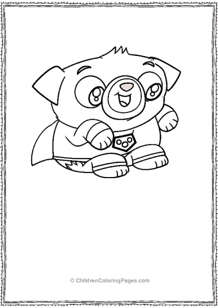 Spud Sitting On The Ground Free PDF Printable