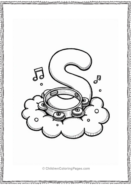 Sweet Tambourine On A Cloud Free PDF Printable