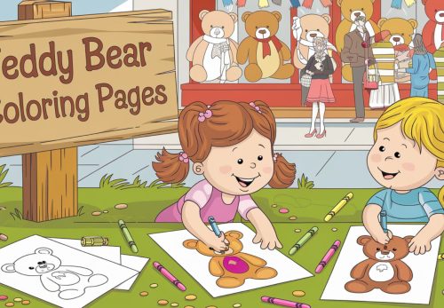 Teddy Bear Coloring Pages – Free PDF Printables For Kids 🧸