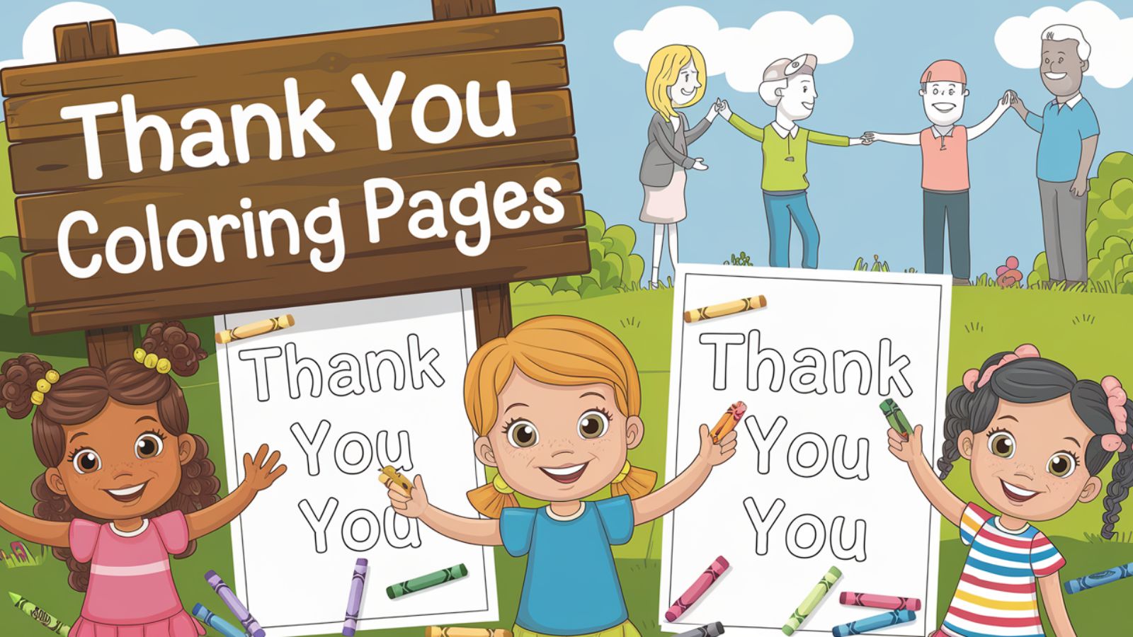 Thank You Coloring Pages – Free PDF Printables For Kids 💌🙏😊