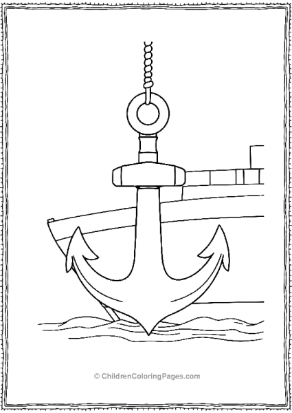 Titanic Anchor Free PDF Printable