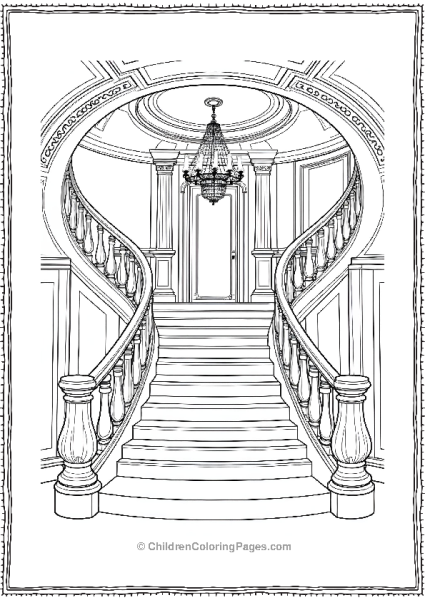 Titanic Grand Staircase Free PDF Printable