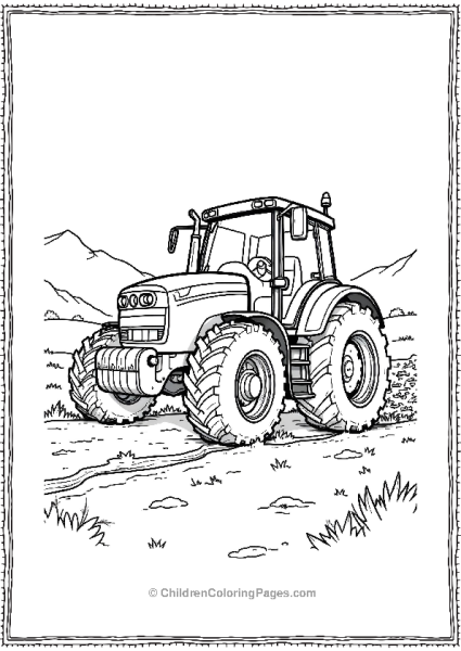 Tractor Leveling Ground Free PDF Printable