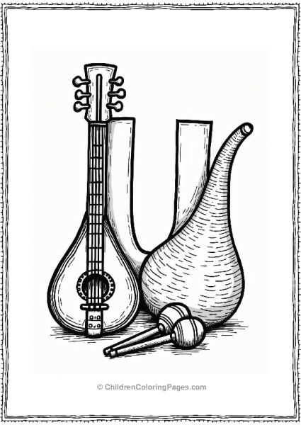 Unique Instruments Close Up Free PDF Printable