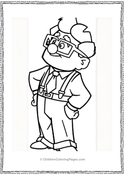 Up Happy Carl Free PDF Printable