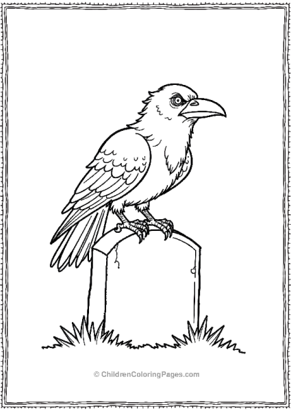 Vampire Raven Free PDF Printable