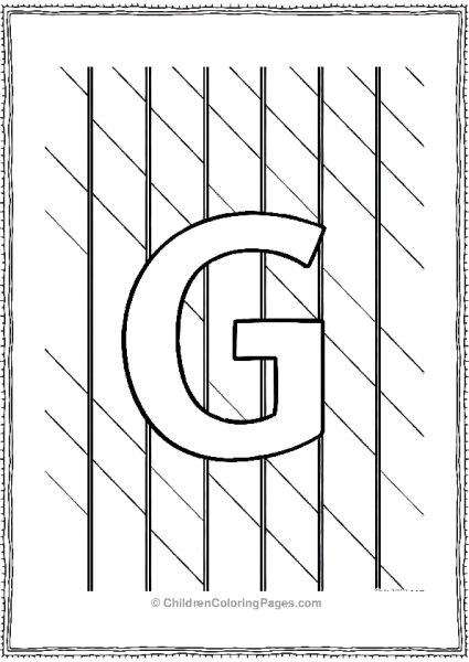 Freepik A Large Uppercase Letter G With A Background Of Di 60220 1 Free PDF Printable