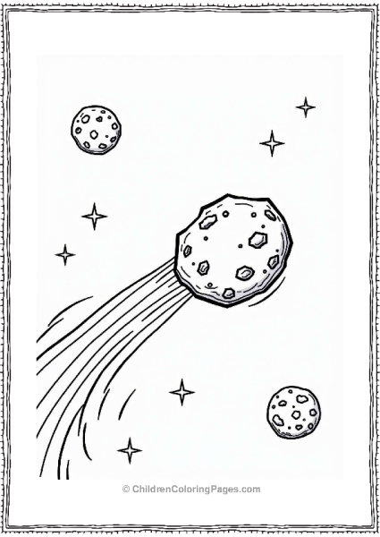 Asteroid And Comet In The Solar System Free PDF Printable