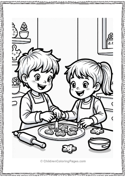 Baking Christmas Cookies With Kids Free PDF Printable