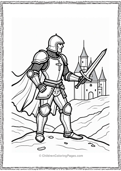 Brave Knight On A Quest Free PDF Printable