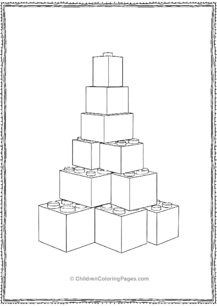 Building Blocks Toy Free PDF Printable