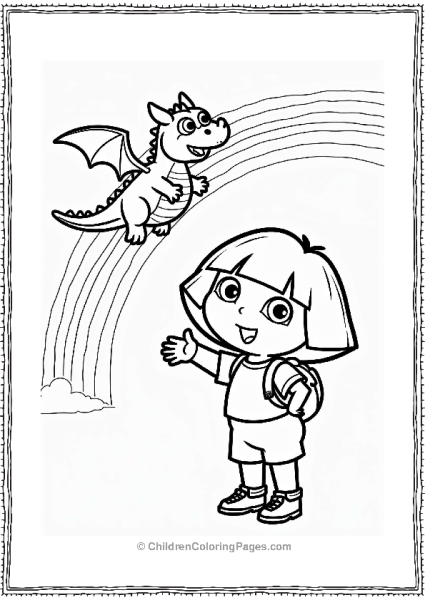 Dora The Explorer And The Magical Dragon Free PDF Printable