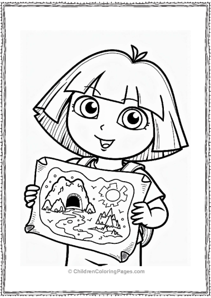 Dora The Explorer Treasure Map Adventure Free PDF Printable