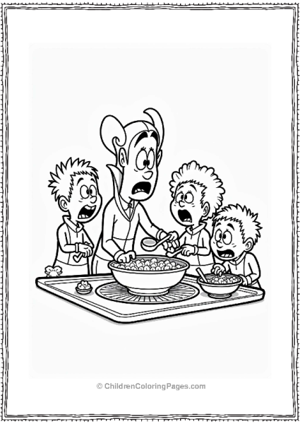 Dracula’s Cooking Class For Little Monsters Free PDF Printable