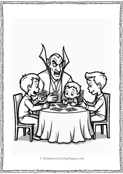 Dracula’s Family Game Night Free PDF Printable