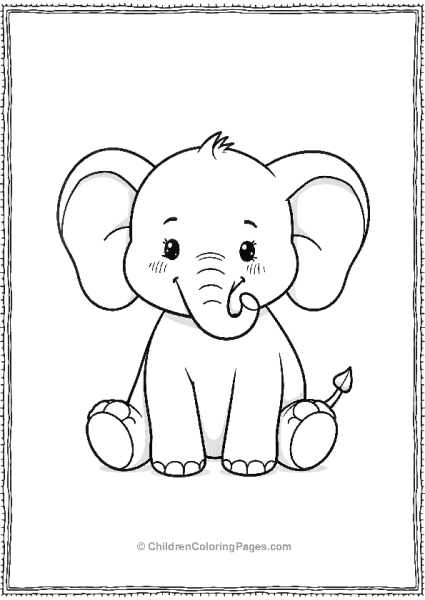 Elephant Toy Free PDF Printable