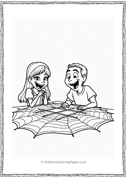 Eunice And Griffin Playing Tic Tac Toe Free PDF Printable