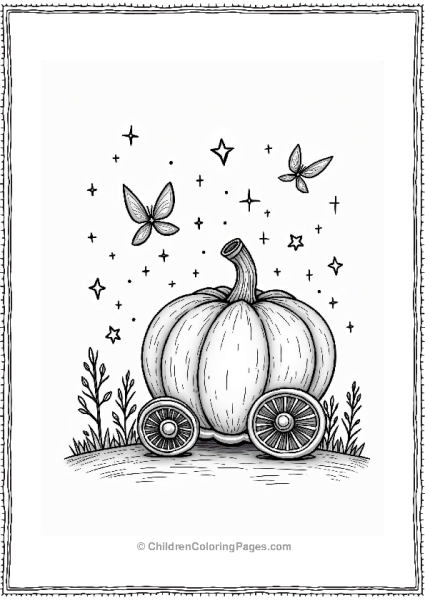 Fairy Tale Fairy Tale Pumpkin Carriage Transformation Free PDF Printable