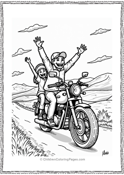 Family Joyride Through The Countryside Free PDF Printable