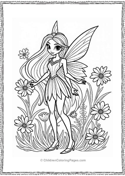 Flora’s Nature Transformation In Winx Club Free PDF Printable