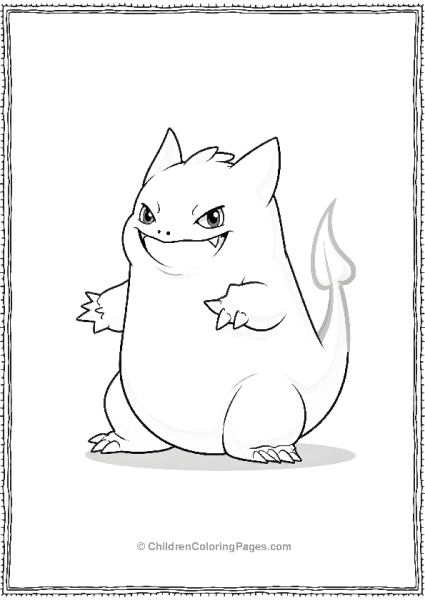 Gengar Curled Into A Playful Ball Rolling Around Free PDF Printable