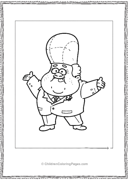 Gideon Gleeful Gravity Falls Free PDF Printable