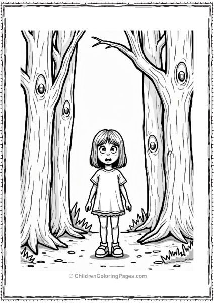 Goosebumps In A Shadowy Forest Free PDF Printable