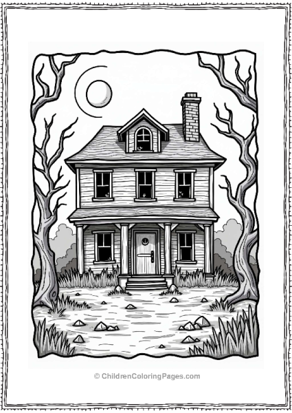 Goosebumps Spooky Abandoned House Free PDF Printable