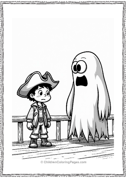 Goosebumps Young Adventurer Meets Ghostly Pirate Free PDF Printable