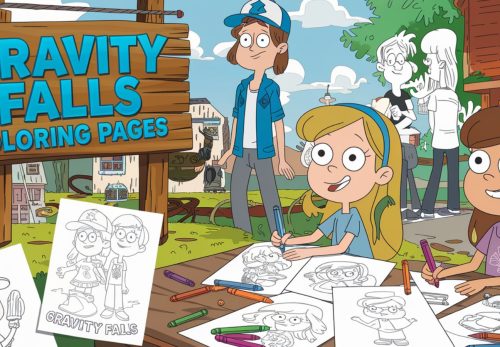 Gravity Falls Coloring Pages – Free PDF Printables 👧👦📺