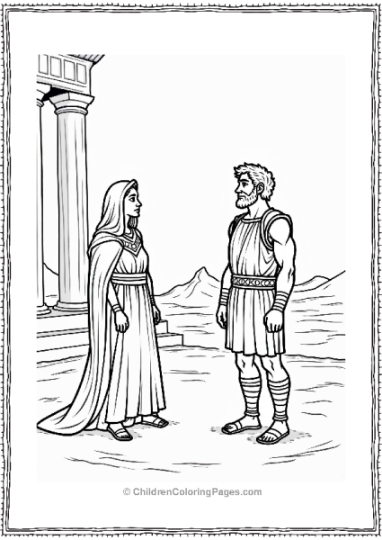 Hercules At The Oracle Free PDF Printable