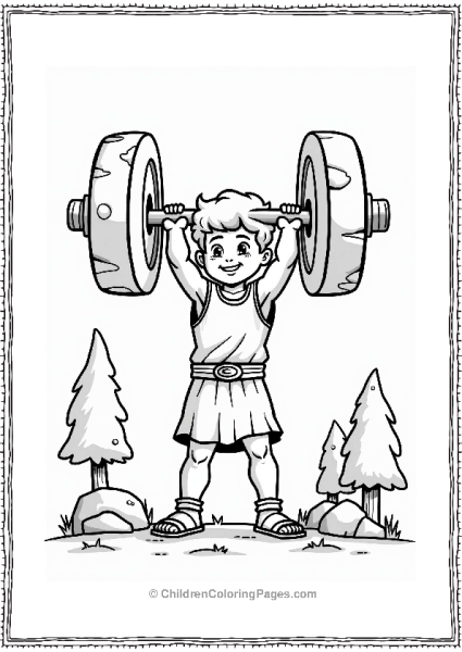 Hercules Lifting Weights Free PDF Printable