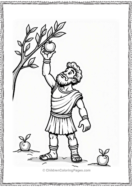 Hercules And The Golden Apples Free PDF Printable