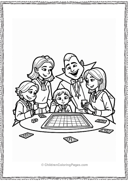 Hotel Transylvania Family Game Night Free PDF Printable