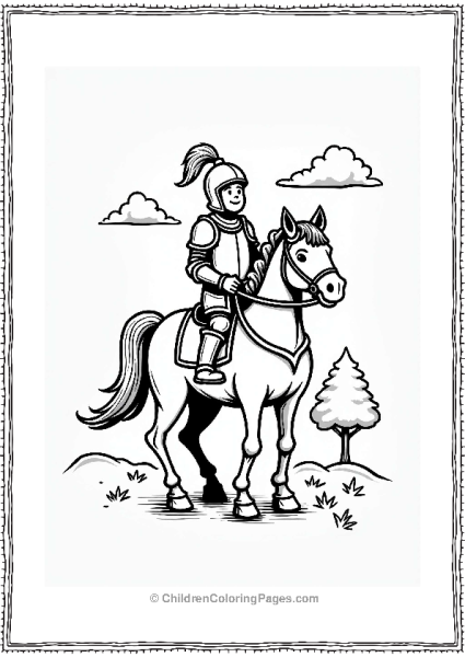 Knight On A Quest Free PDF Printable