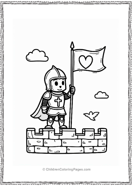 Knight Protecting The Kingdom Free PDF Printable