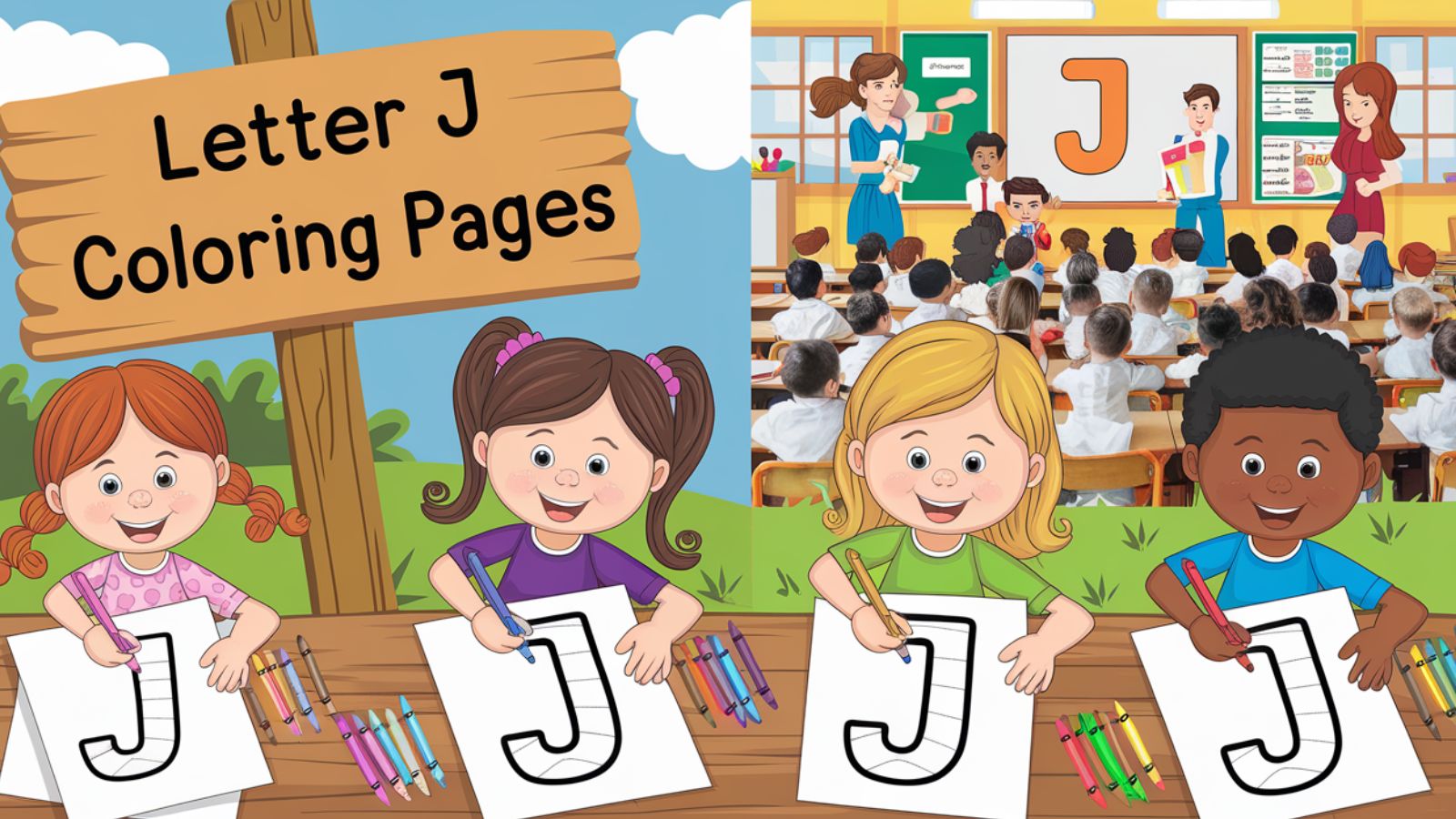 Letter J Coloring Pages – Free PDF Printables For Kids 🅹