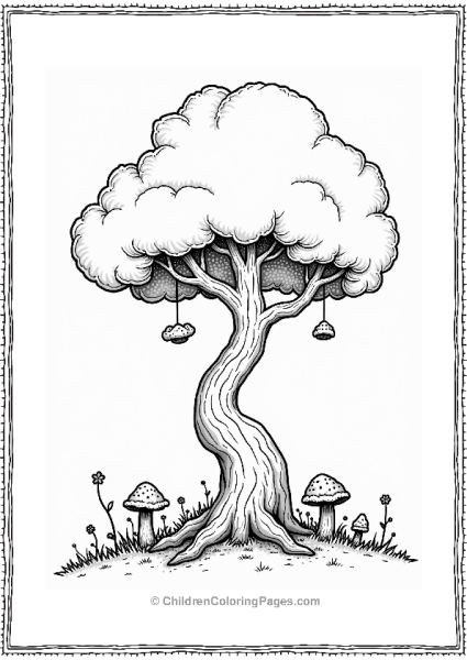 Peter Pan Magical Tree In Neverland Free PDF Printable