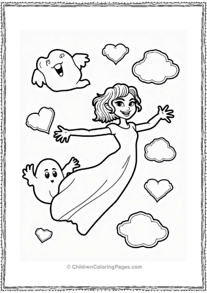 Mavis And Her Ghostly Friends In The Sky Free PDF Printable