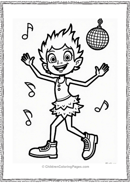 Mavis Dancing At The Disco Free PDF Printable