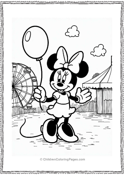 Minnie Mouse S Summer Festival Fun Free PDF Printable