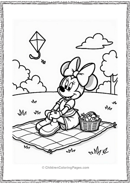 Minnie Mouse’s Summer Picnic Free PDF Printable