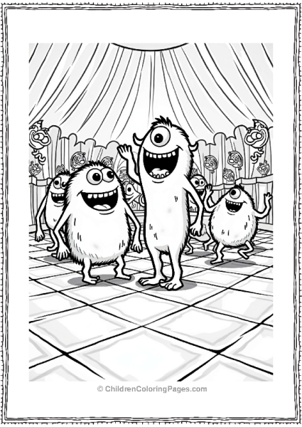 Monster Mash Dance Party Free PDF Printable