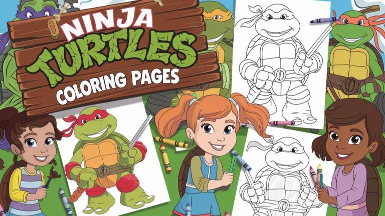 Ninja Turtles Coloring Pages