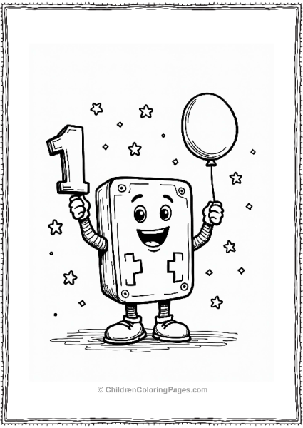 Numberblocks Ten Celebrating A Puzzle Completion Free PDF Printable