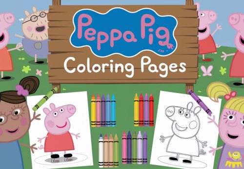 Peppa Pig Coloring Pages – Download Free PDF Printables 🐷🐖🐽