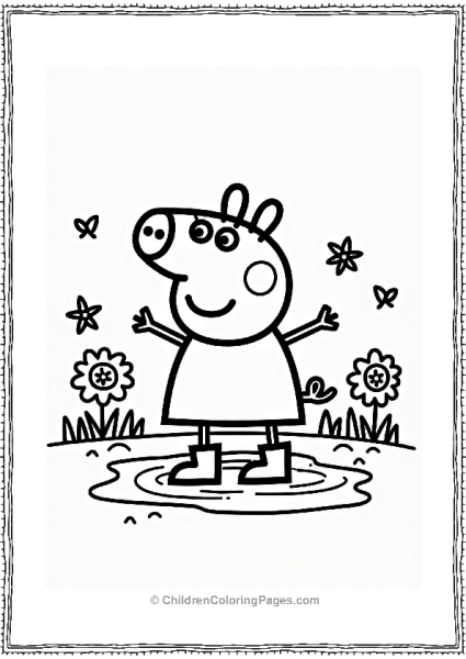 Peppa Pig Springtime Fun Free PDF Printable